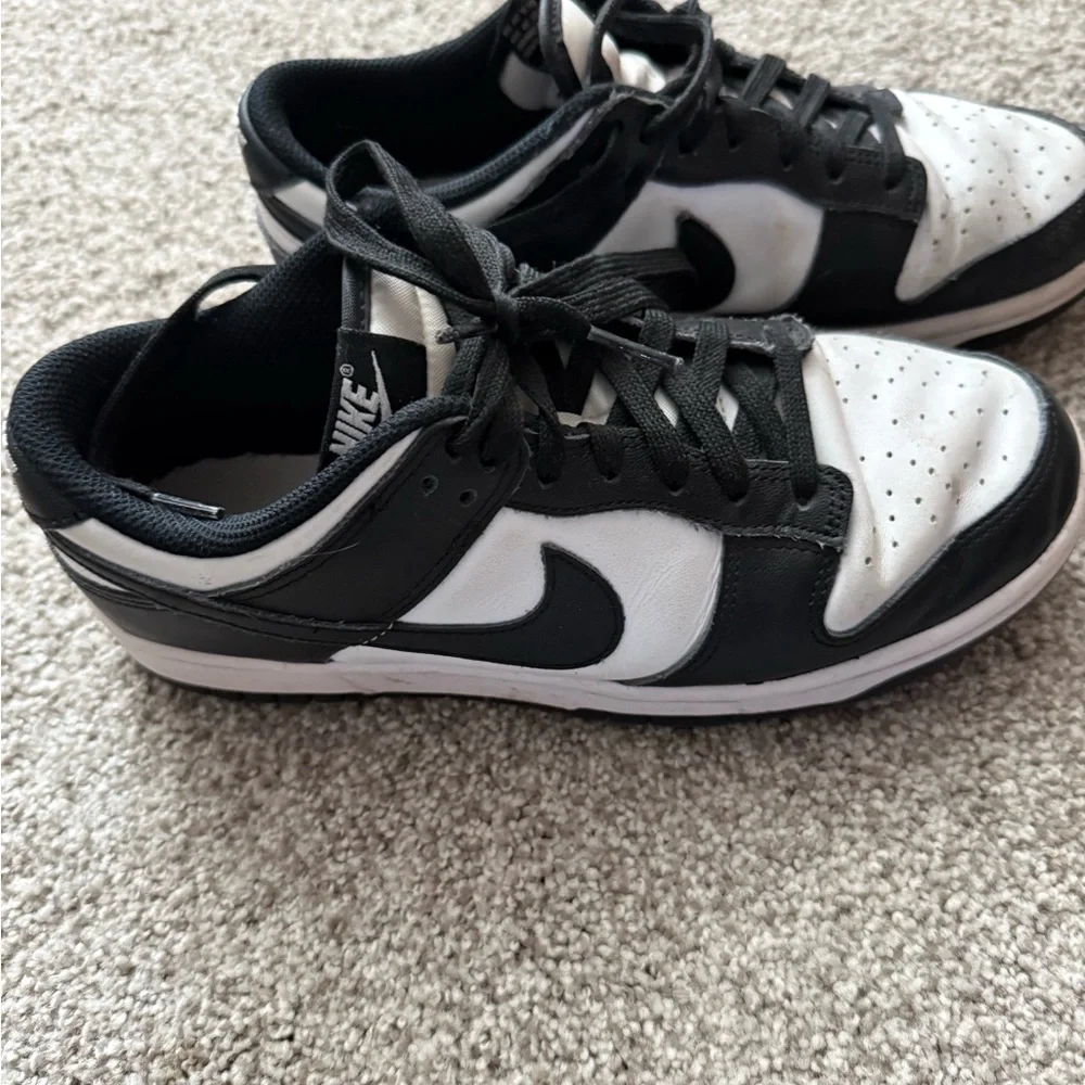 Nike Black and White panda dunks Women's Sneakers - Picture 7 of 8